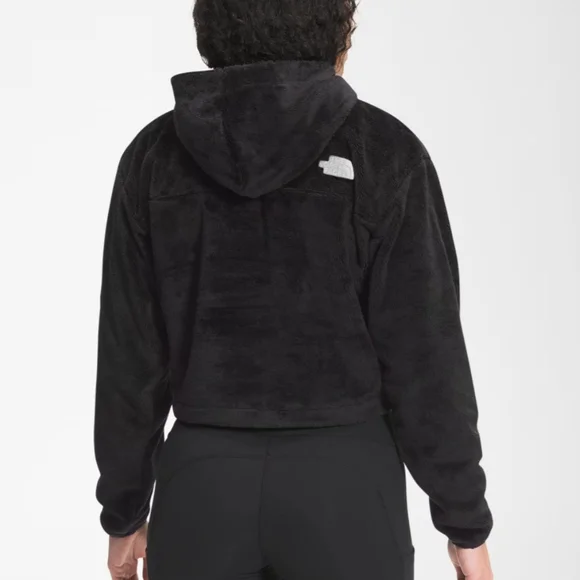 The North Face Black Crop Fleece Pullover - Picture 3 of 6
